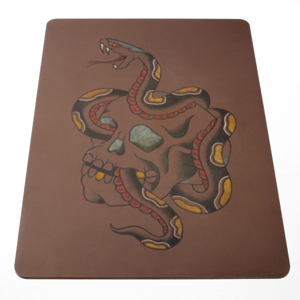 Skin Deep Thick Tattoo Practice Skin - 290 x 195 x 3mm (Brown)
