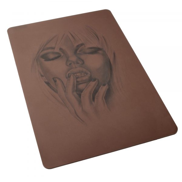 Skin Deep Thick Tattoo Practice Skin - 290 x 195 x 3mm (Brown) - Image 2