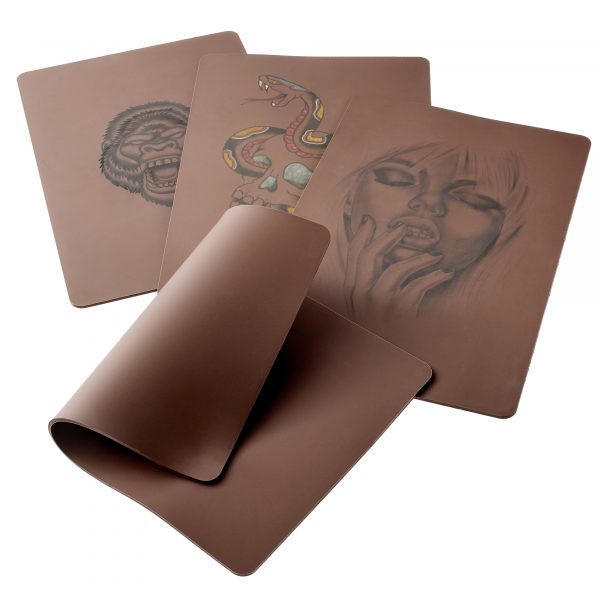 Skin Deep Thick Tattoo Practice Skin - 290 x 195 x 3mm (Brown) - Image 3