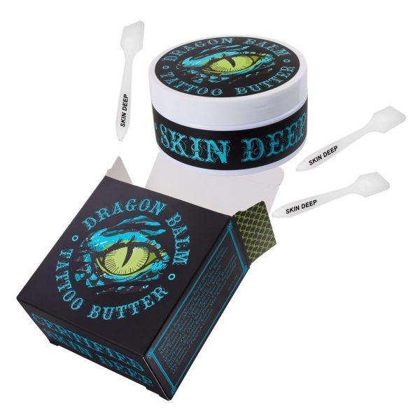 Skin Deep Dragon Butter (7 oz)  - Lubricating Moisturizing Vegan Tattoo Butter for Before During and Aftercare - Image 4