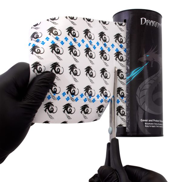 Dragon Sheath (Sterile) Tattoo Aftercare Bandage from Skin Deep 5.9 x 8 Yard (Cylinder) - Image 3