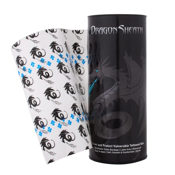 Dragon Sheath (Sterile) Tattoo Aftercare Bandage from Skin Deep 5.9 x 8 Yard (Cylinder)